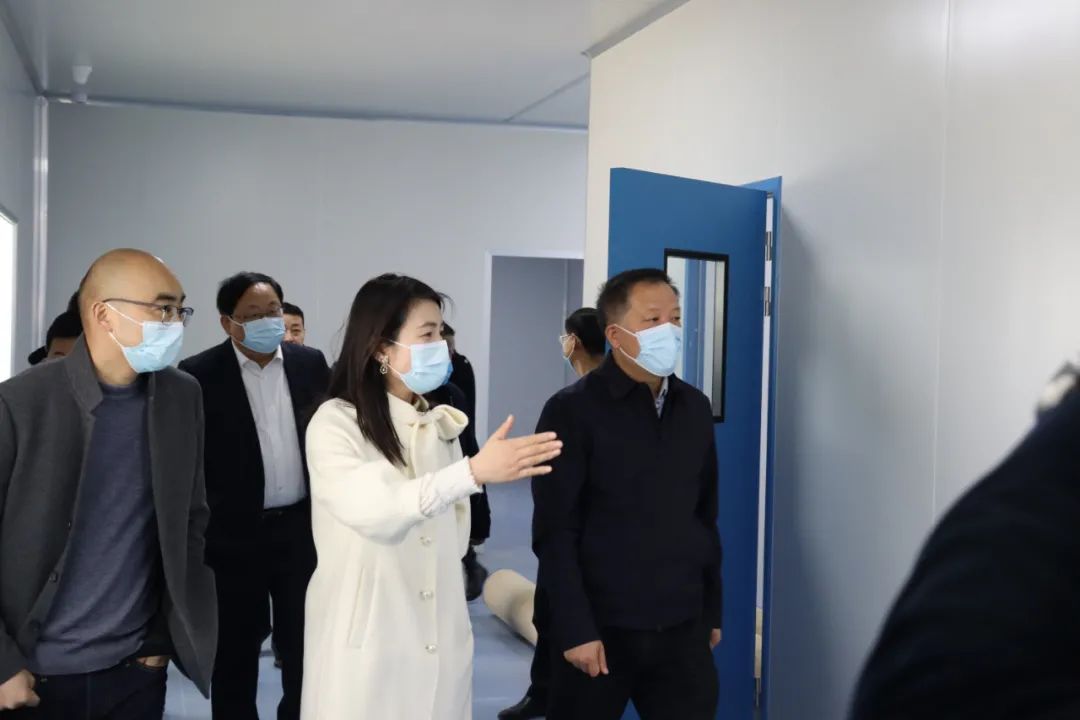 淮北市副市长周天伟调研雷根生物新厂区
